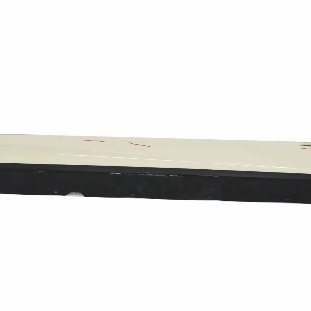 Mini R50 JCW Gonna laterale porta destra Pepper White -850 - SKU 0392892-PW - Numero di parte 0392892