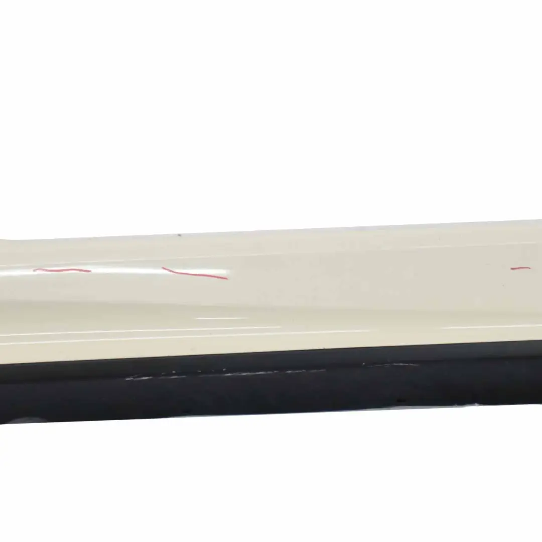 Mini R50 JCW Gonna laterale porta destra Pepper White -850 - SKU 0392892-PW - Numero di parte 0392892