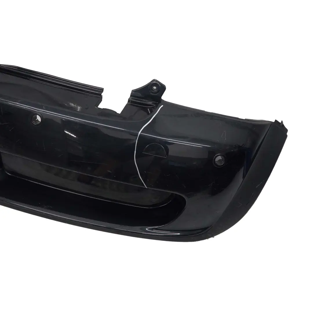 Mini R52 Cabrio Stossfänger Hinten PDC Astro Black Schwarz Metallic - A25 - SKU 0392899-ASB - Teilenummer 0392899