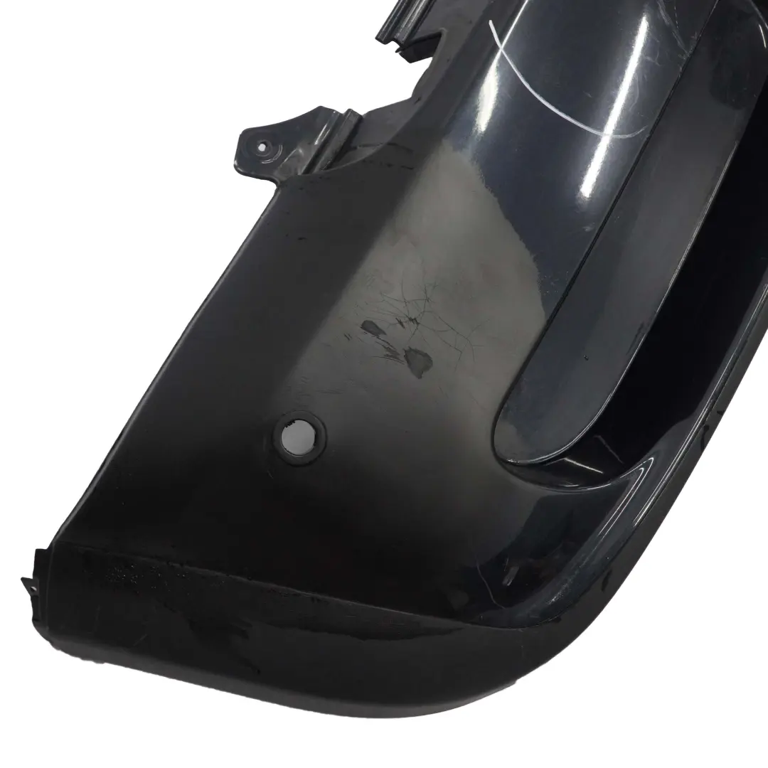 Mini R52 Cabrio Stossfänger Hinten PDC Astro Black Schwarz Metallic - A25 - SKU 0392899-ASB - Teilenummer 0392899