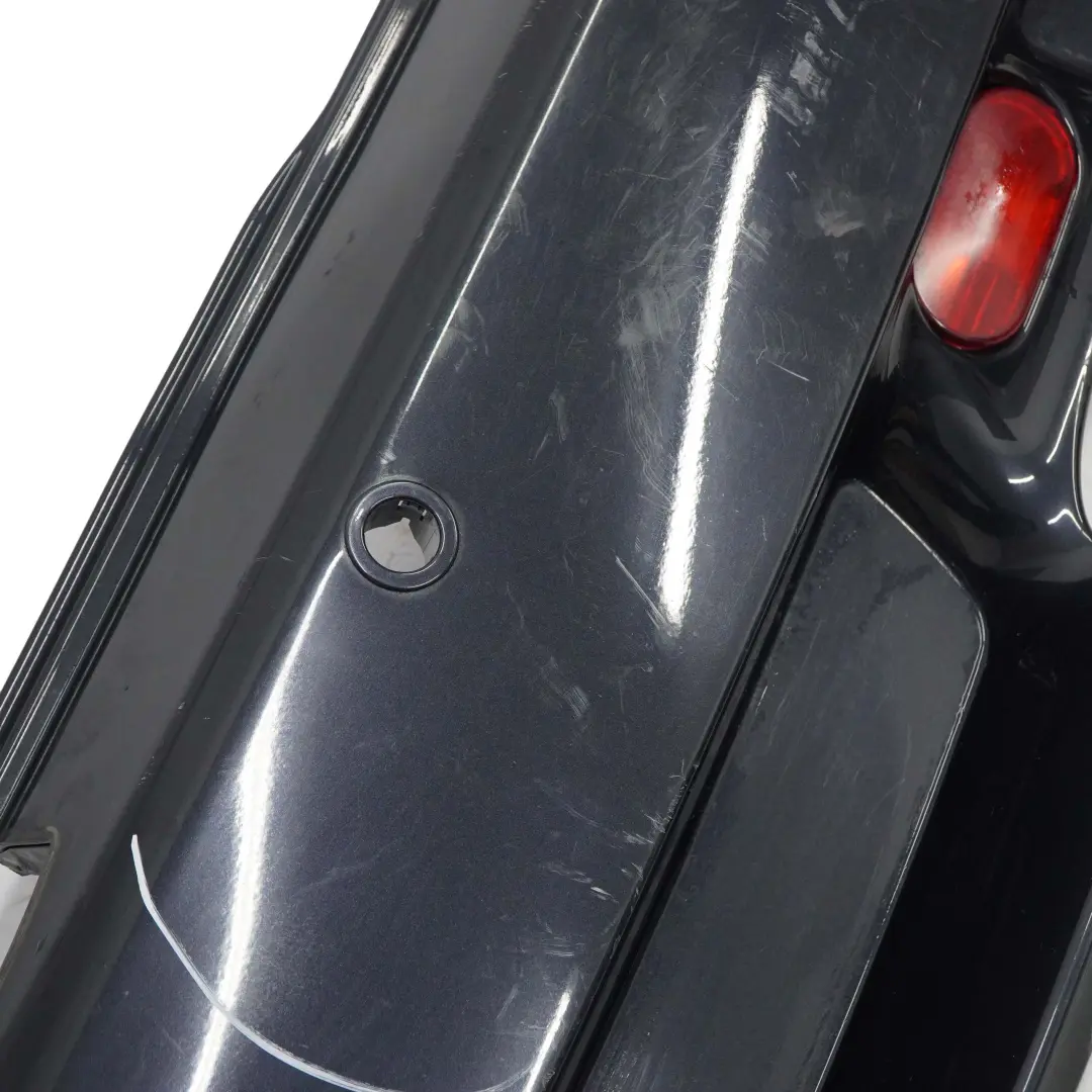 Mini R52 Cabrio Stossfänger Hinten PDC Astro Black Schwarz Metallic - A25 - SKU 0392899-ASB - Teilenummer 0392899