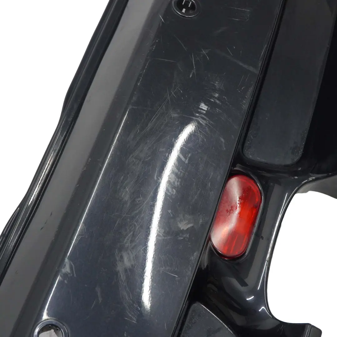 Mini R52 Cabrio Stossfänger Hinten PDC Astro Black Schwarz Metallic - A25 - SKU 0392899-ASB - Teilenummer 0392899