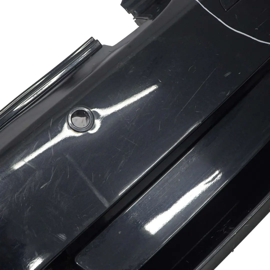 Mini R52 Cabrio Stossfänger Hinten PDC Astro Black Schwarz Metallic - A25 - SKU 0392899-ASB - Teilenummer 0392899