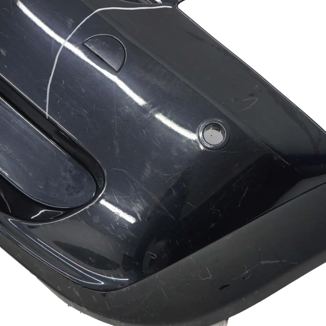 Mini R52 Cabrio Stossfänger Hinten PDC Astro Black Schwarz Metallic - A25 - SKU 0392899-ASB - Teilenummer 0392899