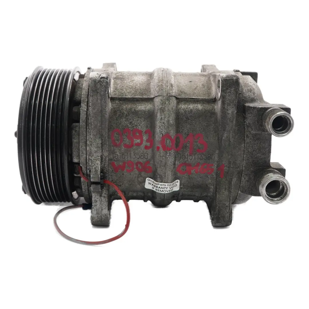 OM651 Compresor Aire Acondicionado Bomba A/C para Mercedes Sprinter W906 con número de pieza 03930013 Mercedes Sprinter W906 OM651 Compresor Aire Acondicionado Bomba A/C - SKU 03930013 - Número de pieza 03930013