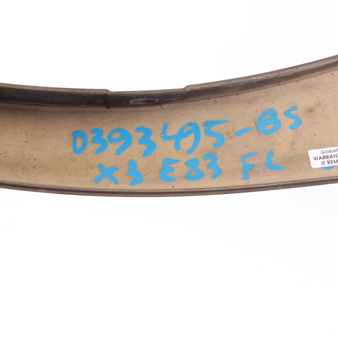 BMW X3 E83 Osłona Listwa Nadkola Czarny Szafir Black Sapphire - 475 - SKU 0393495-BS - Numer Części 0393495