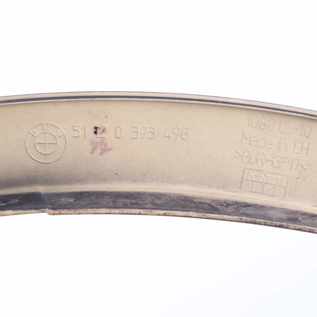 BMW X3 E83 1 Aerokit Aero Radlauf Vorne Rechts Bluewater Wasserblau - 896 - SKU 0393496-BS - Teilenummer 0393496