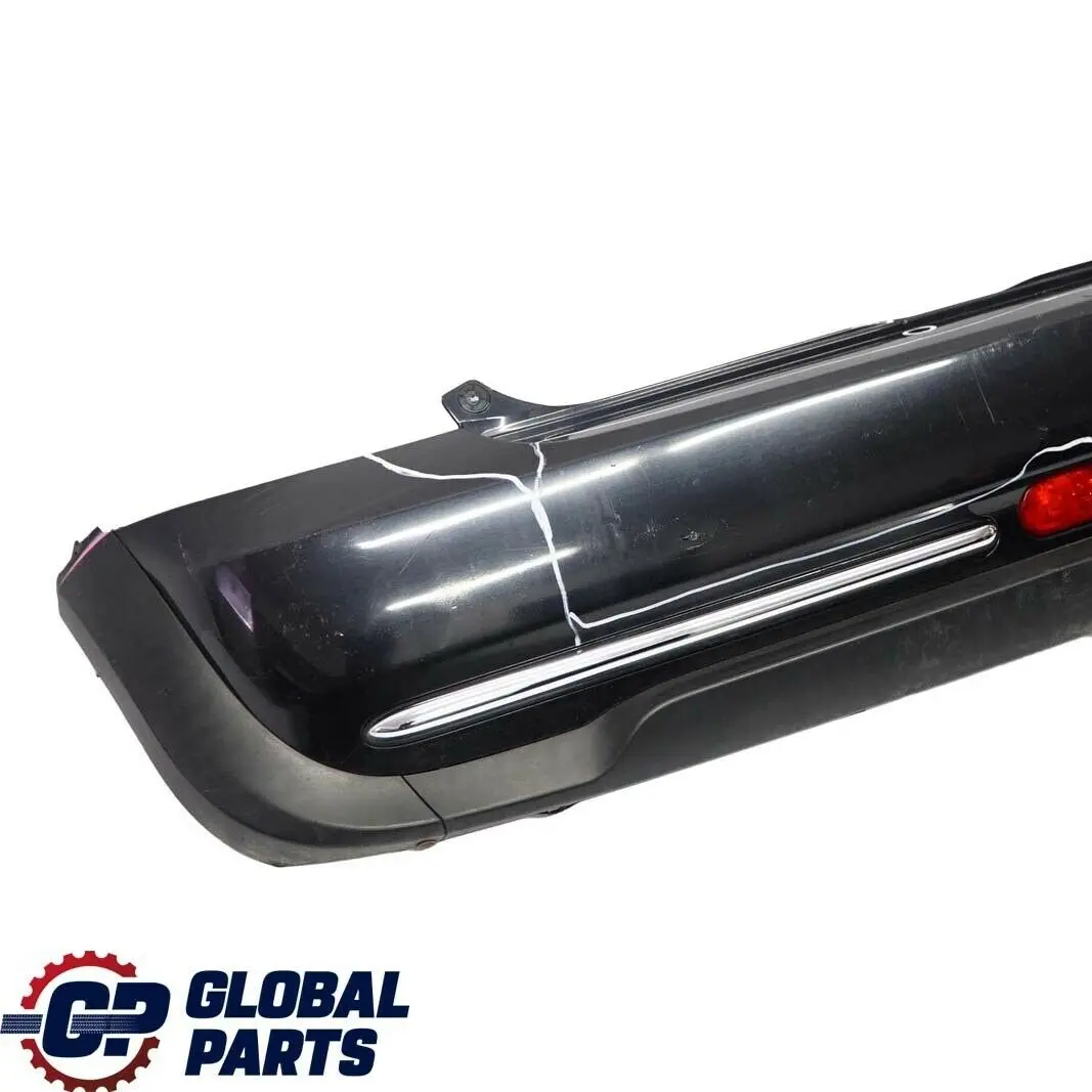 Bumper Trim Panel Astro Black Metallic - A25 to BMW Mini Cooper R50 3 Rear with Part number 0393501 BMW Mini Cooper R50 3 Rear Bumper Trim Panel Astro Black Metallic - A25 - SKU 0393501-ASB3 - Part number 0393501
