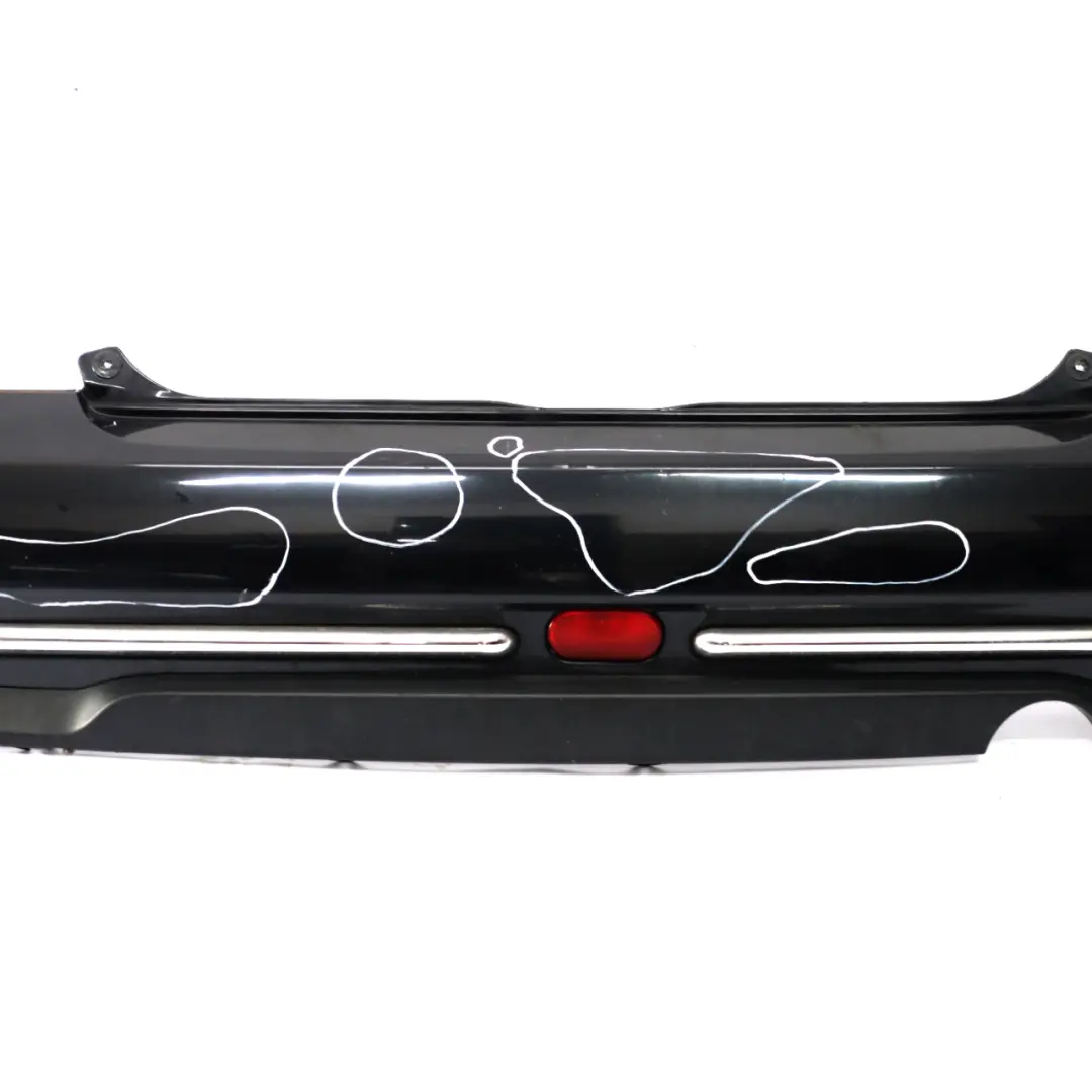 Mini Cooper R50 Rear Bumper Trim Panel Astro Black Metallic - A25 - SKU 0393501-ASB - Part number 0393501