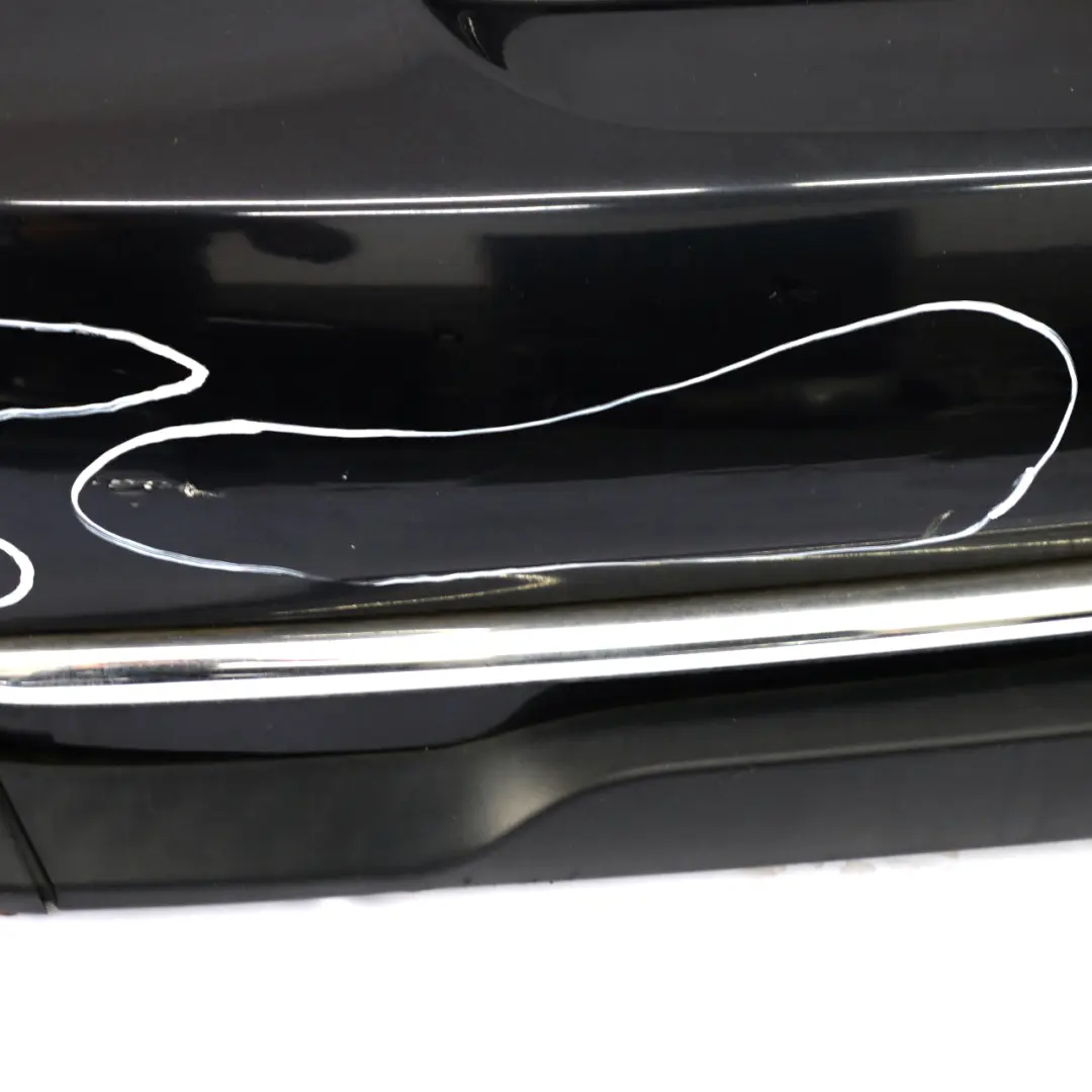 Mini Cooper R50 Rear Bumper Trim Panel Astro Black Metallic - A25 - SKU 0393501-ASB - Part number 0393501