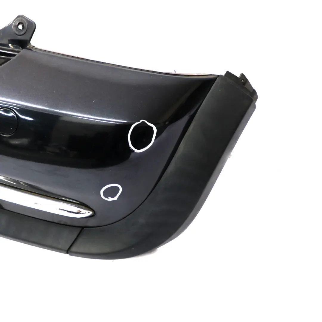 Bumper Trim Panel Astro Black Metallic - A25 to Mini Cooper R50 Rear with Part number 0393501 Mini Cooper R50 Rear Bumper Trim Panel Astro Black Metallic - A25 - SKU 0393501-ASB - Part number 0393501