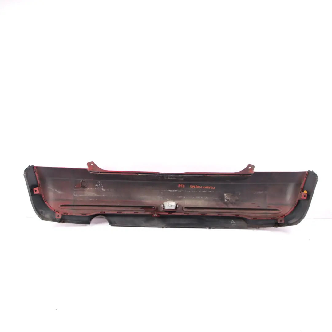 Complete Rear Bumper Trim Panel Chili Red - 851 to Mini Cooper R50 with Part number 0393501 Mini Cooper R50 Complete Rear Bumper Trim Panel Chili Red - 851 - SKU 0393501-CHRED1 - Part number 0393501