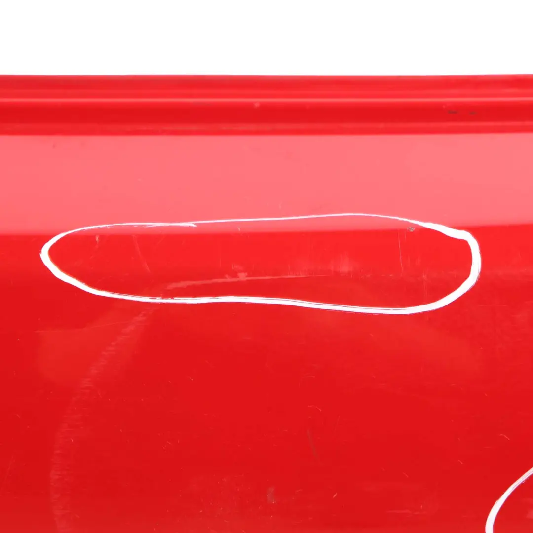 Mini Cooper R50 Complete Rear Bumper Trim Panel Chili Red - 851 - SKU 0393501-CHRED1 - Part number 0393501