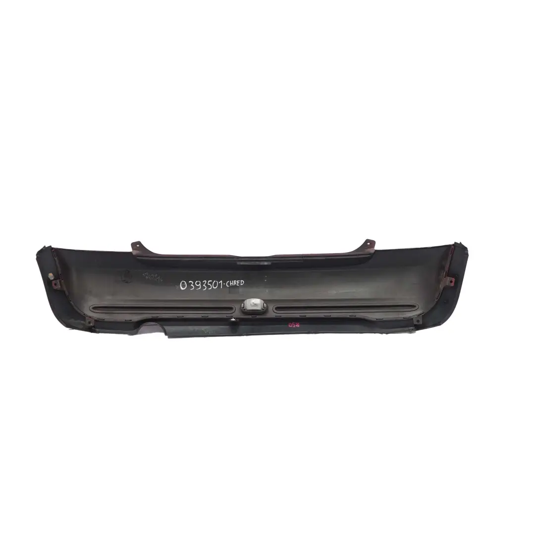 Mini Cooper R50 Complete Rear Bumper Trim Panel Chili Red - 851 - SKU 0393501-CHRED - Part number 0393501
