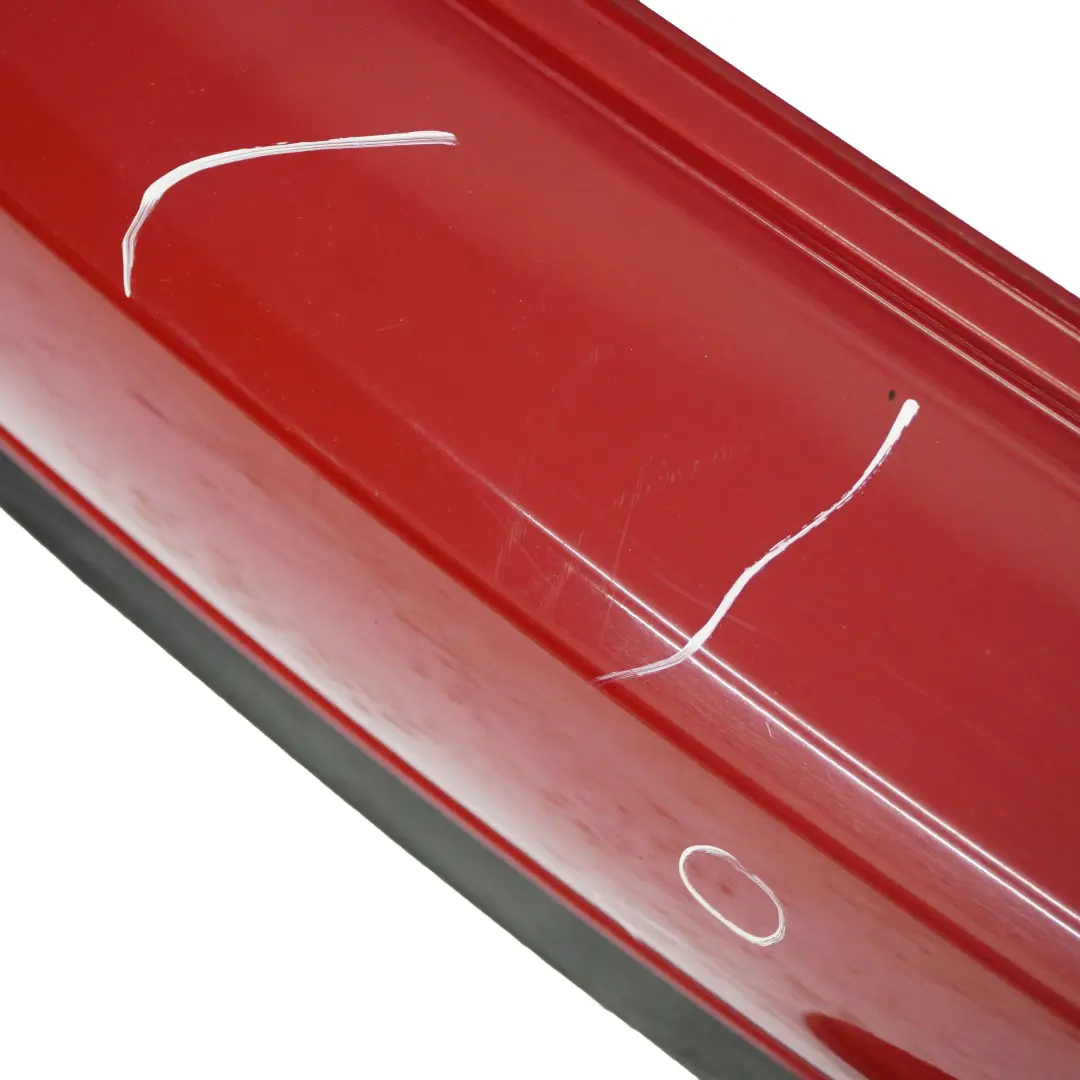 Mini Cooper R50 Complete Rear Bumper Trim Panel Chili Red - 851 - SKU 0393501-CHRED - Part number 0393501