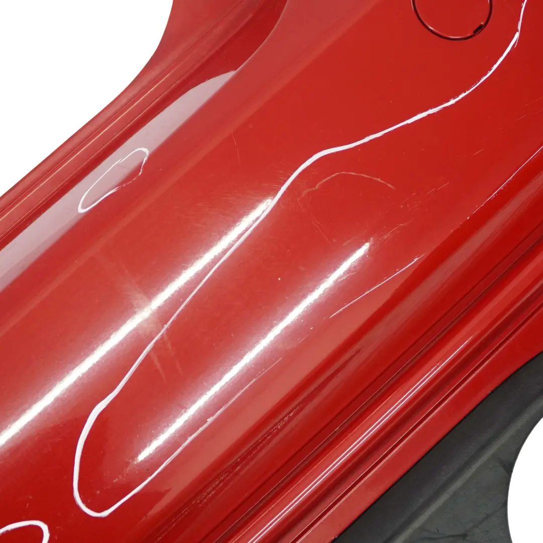 Mini Cooper R50 Complete Rear Bumper Trim Panel Chili Red - 851 - SKU 0393501-CHRED - Part number 0393501