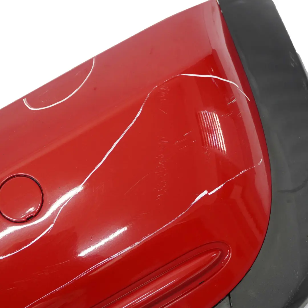 Mini Cooper R50 Complete Rear Bumper Trim Panel Chili Red - 851 - SKU 0393501-CHRED - Part number 0393501