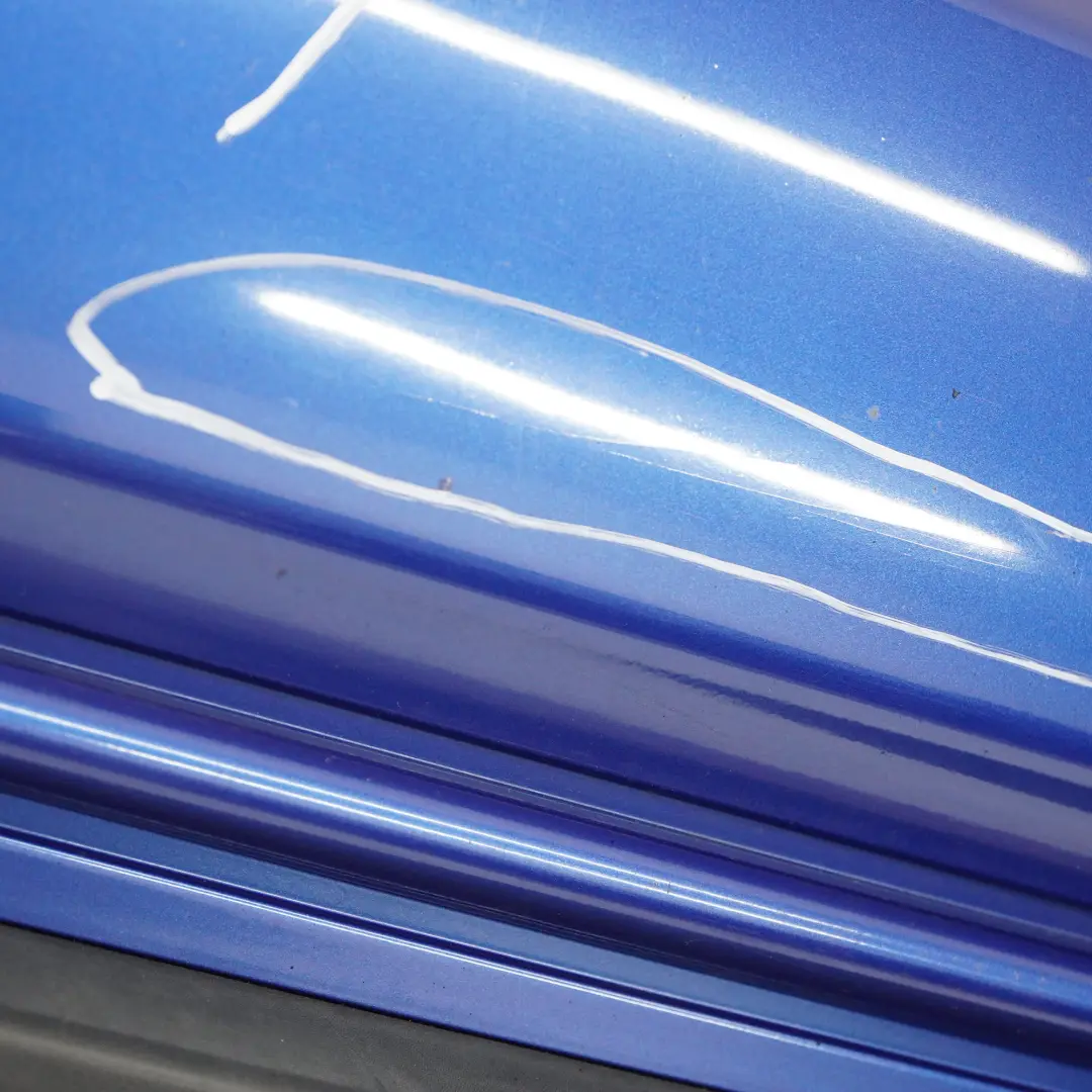 Mini Cooper R50 Parachoques Trasero Completo Embellecedor Hyper Blue - A28 - SKU 0393501-HYB - Número de pieza 0393501