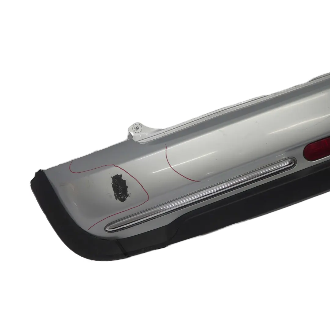Paragolpes Trasero Plata Pura Metalizado - 900 para Mini Cooper R50 con número de pieza 0393501 Mini Cooper R50 Paragolpes Trasero Plata Pura Metalizado - 900 - SKU 0393501-PS1 - Número de pieza 0393501