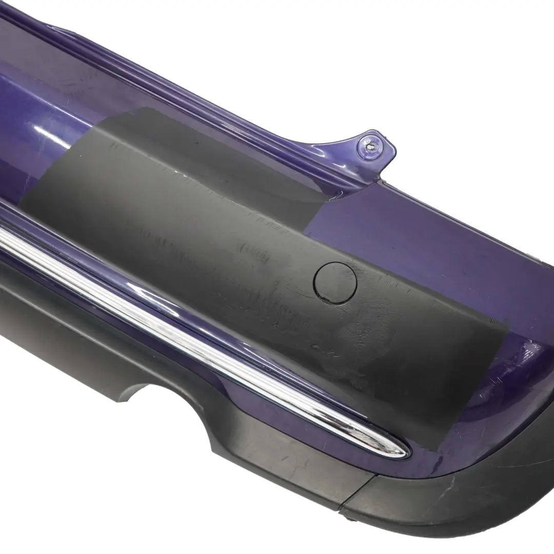 Mini Cooper R50 Rear Bumper Trim Panel Black-eye Purple Metallic - A24 - SKU 0393501-PUR - Part number 0393501