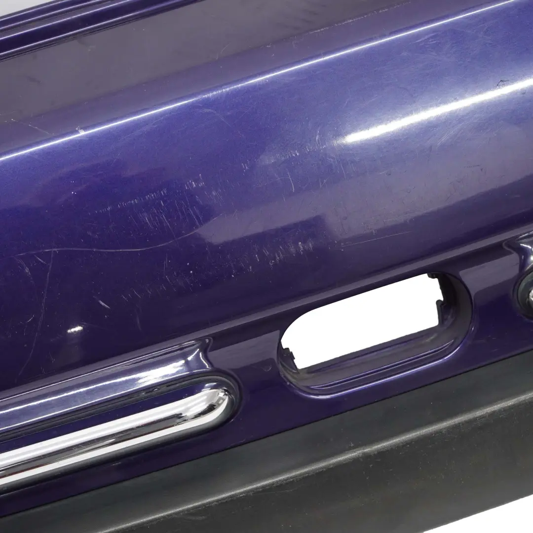 Mini Cooper R50 Rear Bumper Trim Panel Black-eye Purple Metallic - A24 - SKU 0393501-PUR - Part number 0393501