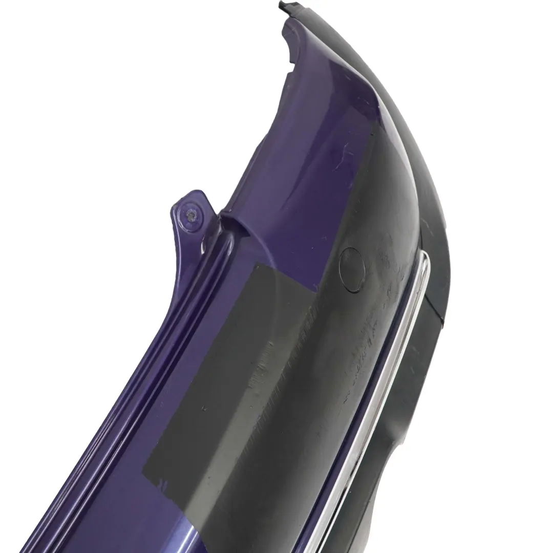 Mini Cooper R50 Rear Bumper Trim Panel Black-eye Purple Metallic - A24 - SKU 0393501-PUR - Part number 0393501