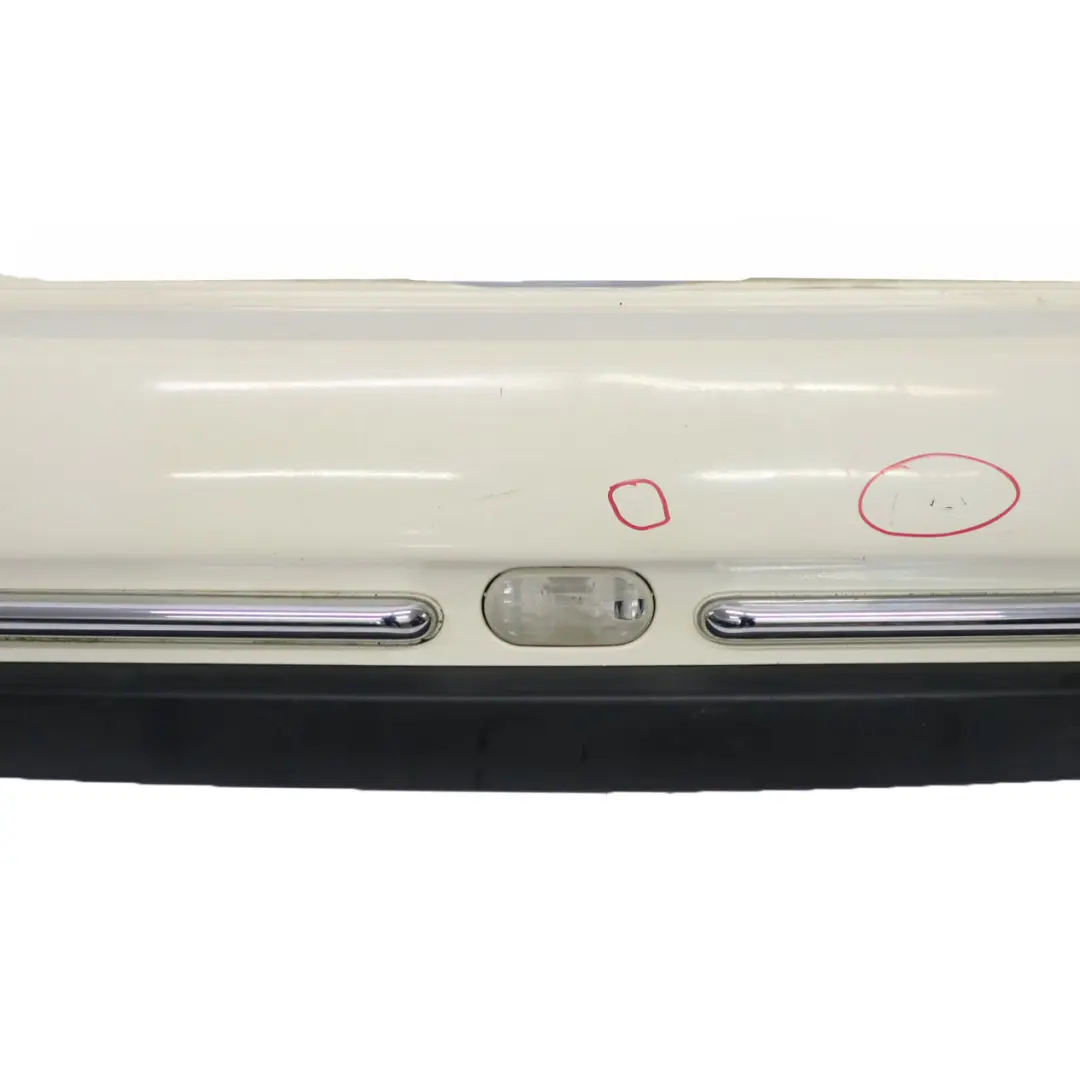 Mini Cooper R50 Paragolpes Trasero Pepper White - 850 - SKU 0393501-PW2 - Número de pieza 0393501