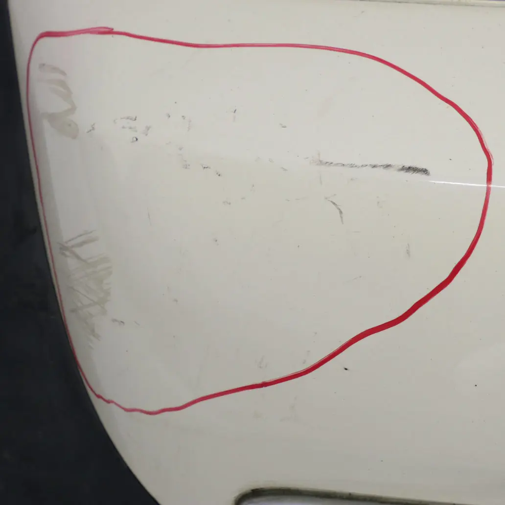 Bumper Trim Panel Pepper White - 850 to Mini R50 Rear with Part number 0393501 Mini R50 Rear Bumper Trim Panel Pepper White - 850 - SKU 0393501-PW2 - Part number 0393501