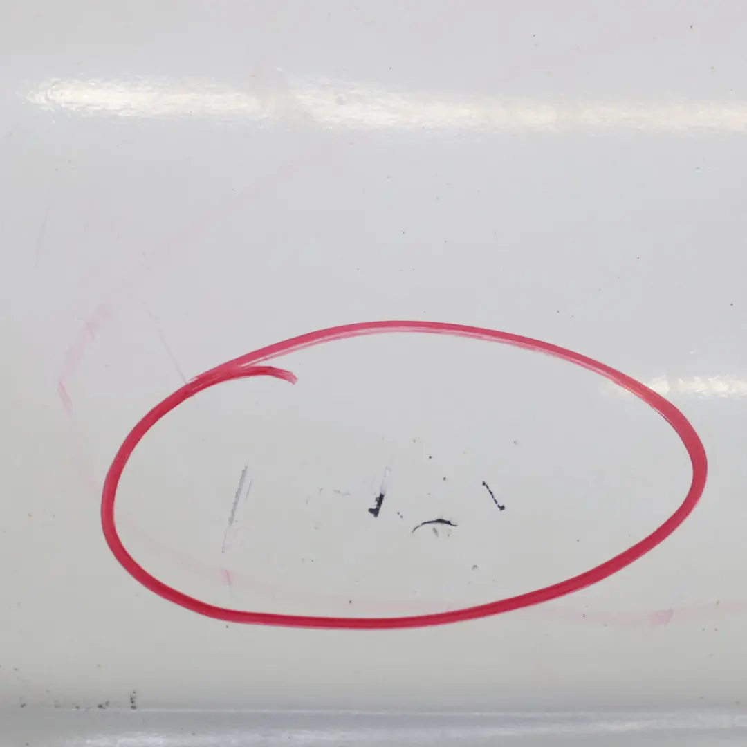 Bumper Trim Panel Pepper White - 850 to Mini R50 Rear with Part number 0393501 Mini R50 Rear Bumper Trim Panel Pepper White - 850 - SKU 0393501-PW2 - Part number 0393501