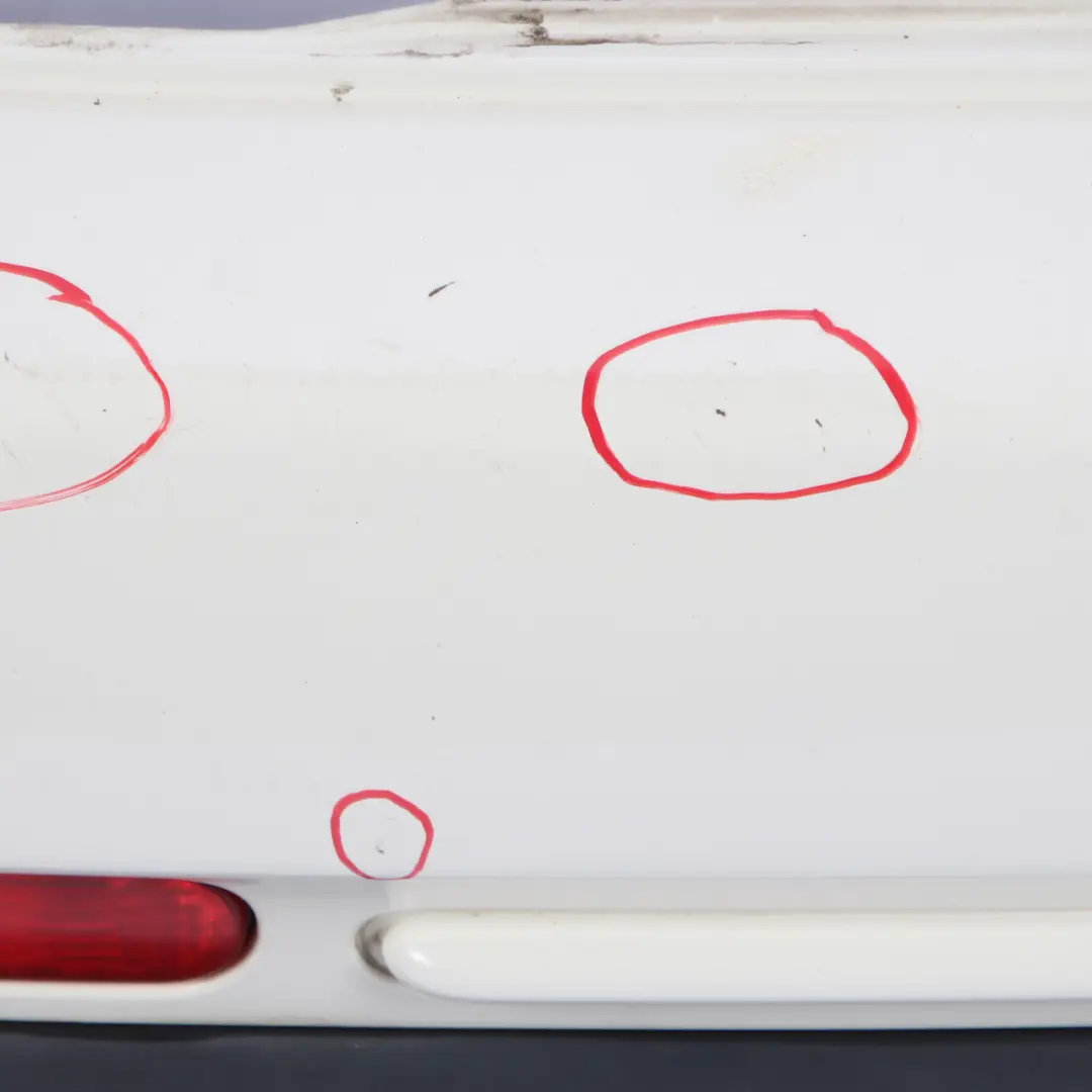 Mini Cooper R50 Rear Bumper Trim Panel Pepper White - 850 - SKU 0393501-PW - Part number 0393501