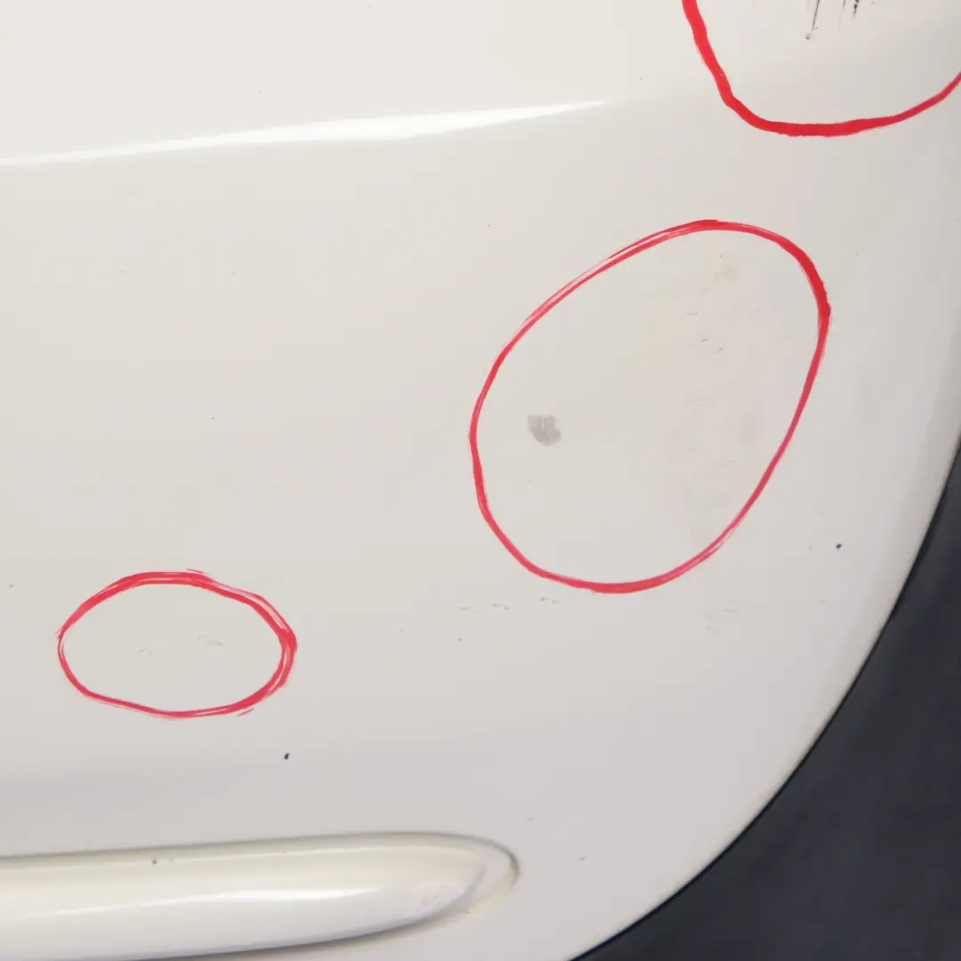 Bumper Trim Panel Pepper White - 850 to Mini Cooper R50 Rear with Part number 0393501 Mini Cooper R50 Rear Bumper Trim Panel Pepper White - 850 - SKU 0393501-PW - Part number 0393501