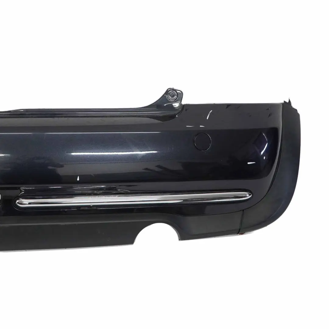  Heckstoßstange Mini R50 Zierleiste Chrom Astro Schwarz Metallic - A25 - SKU 0393503-ASB - Teilenummer 0393503