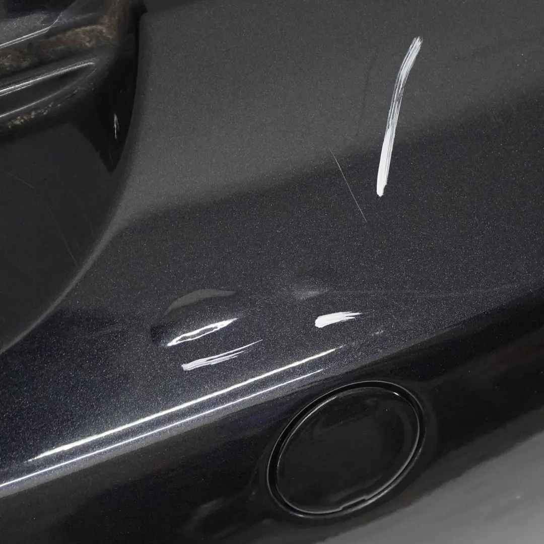 Rear Bumper Mini R50 Trim Panel Chrome Astro Black Metallic - A25 - SKU 0393503-ASB - Part number 0393503