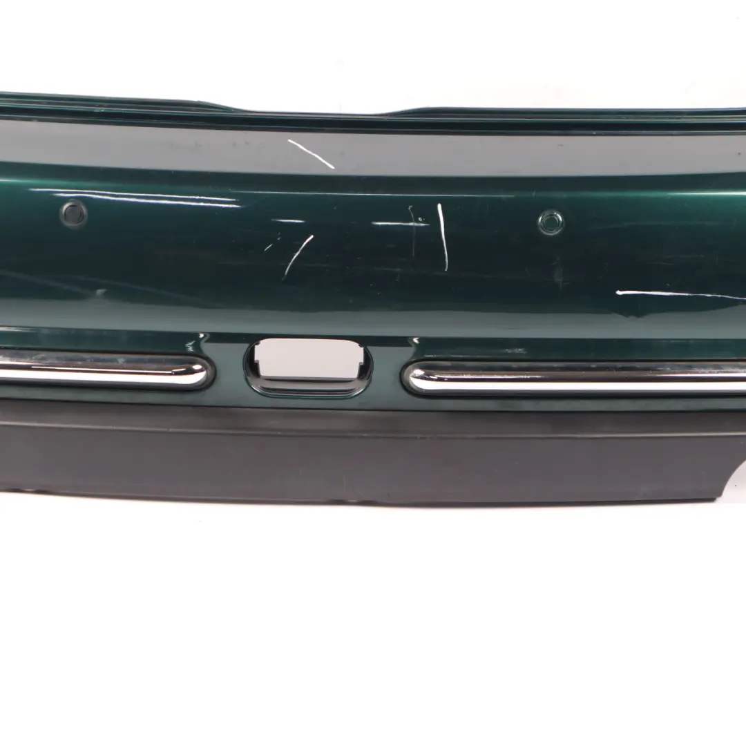 Bumper Mini R50 Trim Panel PDC Chrome British Racing Green Metallic - 895 to Rear with Part number 0393503 Rear Bumper Mini R50 Trim Panel PDC Chrome British Racing Green Metallic - 895 - SKU 0393503-BRG - Part number 0393503
