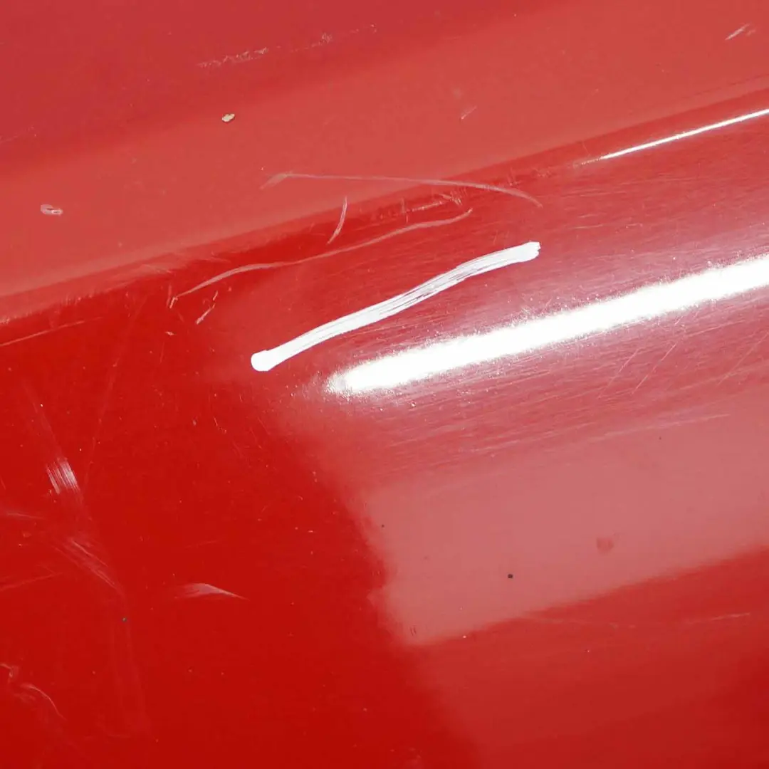 Rear Bumper Mini R50 Trim Panel Covering Chrome Chili Red - 851 - SKU 0393503-CHRED - Part number 0393503