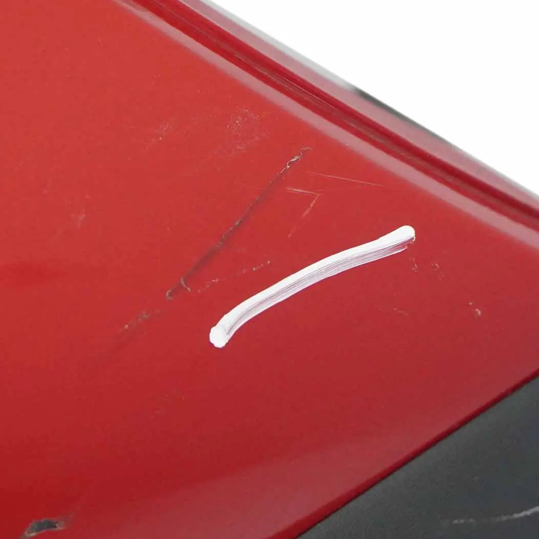 Rear Bumper Mini R50 Trim Panel Covering Chrome Chili Red - 851 - SKU 0393503-CHRED - Part number 0393503