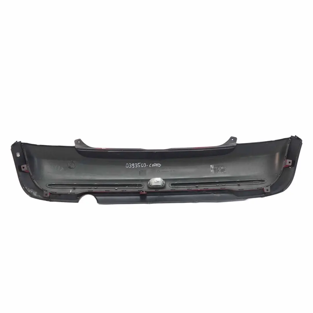 Rear Bumper Mini R50 Trim Panel Covering Chrome Chili Red - 851 - SKU 0393503-CHRED - Part number 0393503