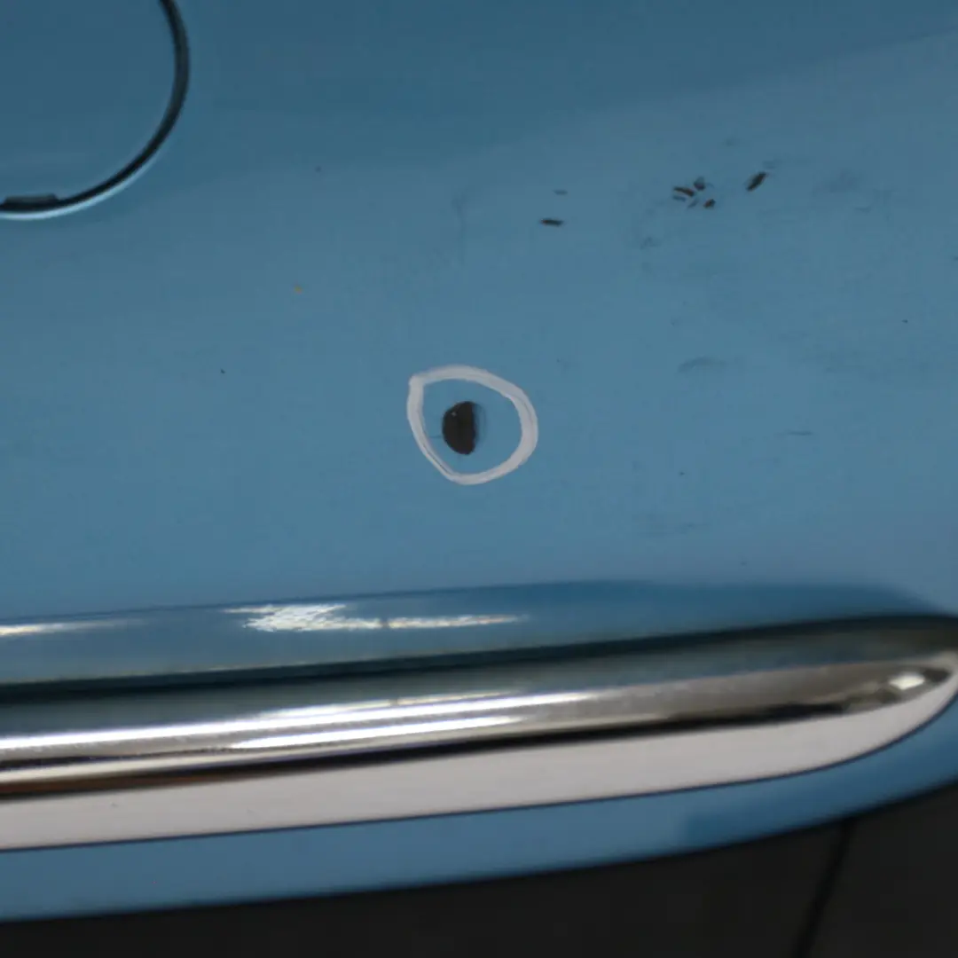  Paraurti posteriore Mini R50 Trim Panel Chrome Electric Blue Metallic - 870 - SKU 0393503-ELB1 - Numero di parte 0393503