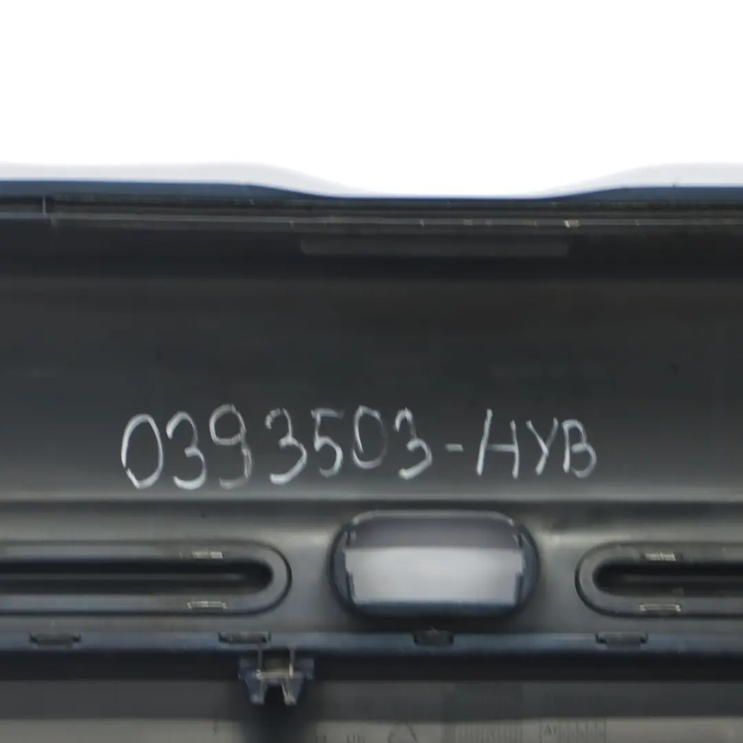 Bumper Trim Panel Cover Chrome Hyper Blue Metallic - A28 to Mini R50 Rear with Part number 0393503 Mini R50 Rear Bumper Trim Panel Cover Chrome Hyper Blue Metallic - A28 - SKU 0393503-HYB - Part number 0393503