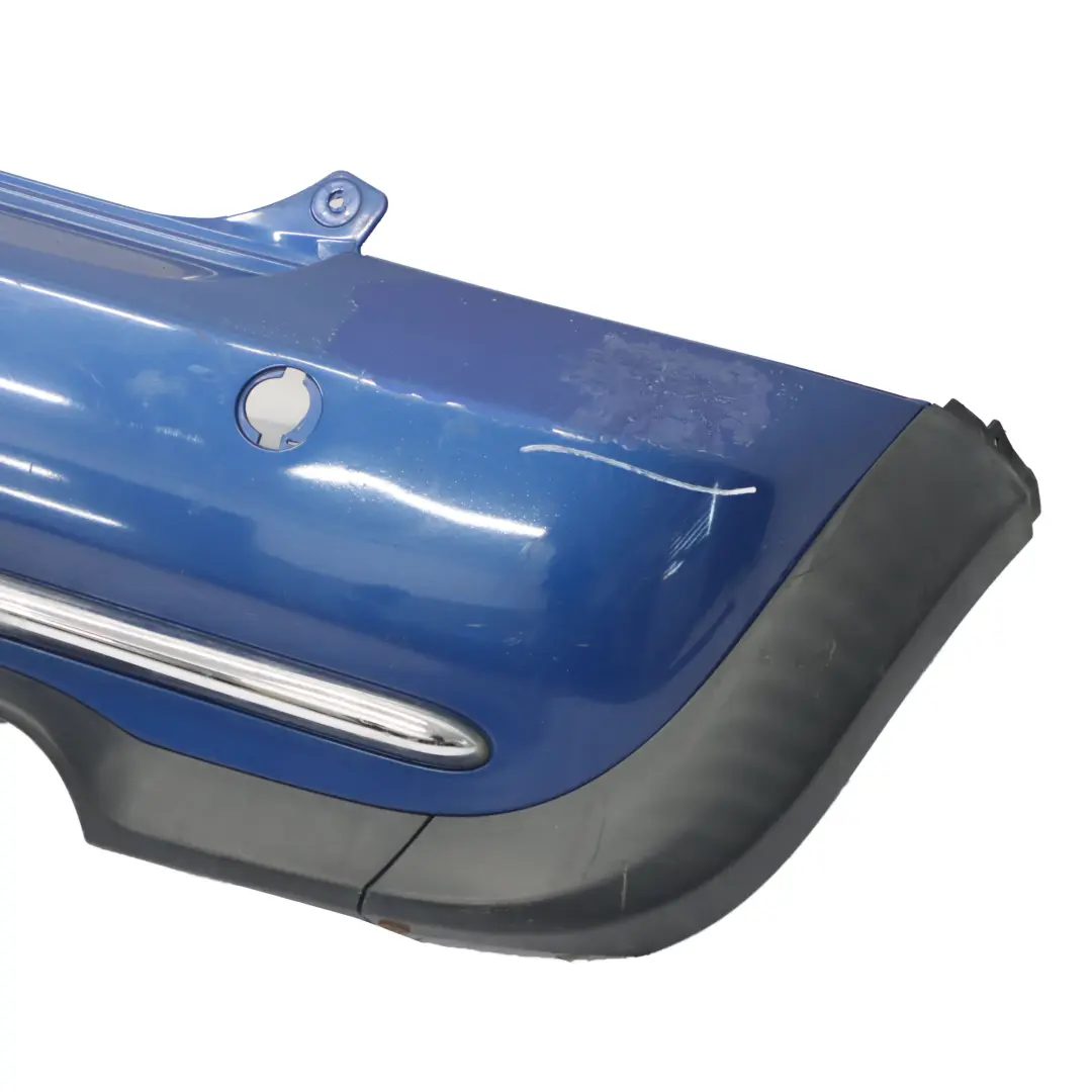 Zderzak Tylny Osłona Panel Tylny Chrom Hyper Blue Niebieski - A28 do Mini R50 o numerze 0393503 Mini R50 Zderzak Tylny Osłona Panel Tylny Chrom Hyper Blue Niebieski - A28 - SKU 0393503-HYB - Numer Części 0393503