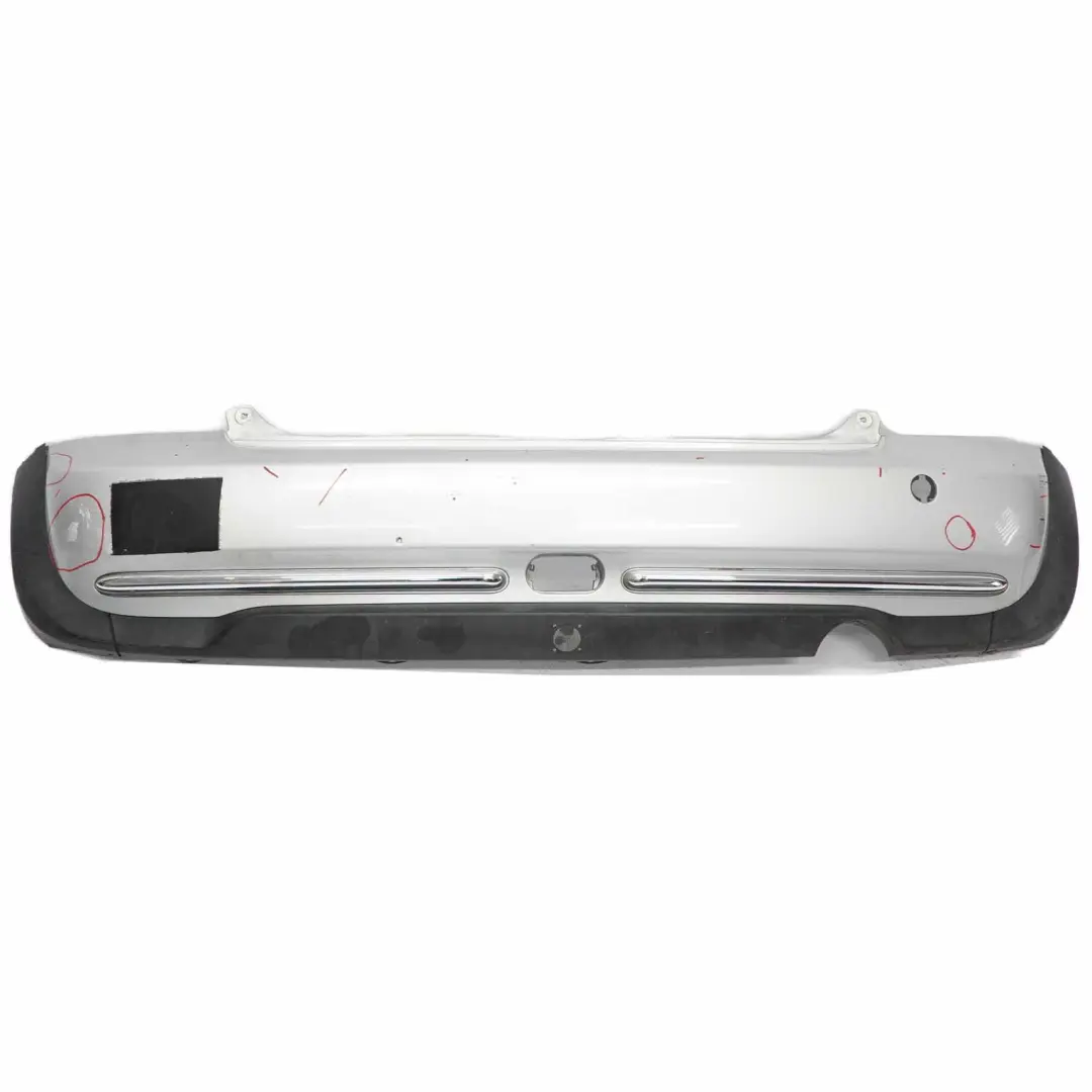Rear Bumper Mini R50 Trim Panel Chrome Pure Silver Metallic - 900 - SKU 0393503-PS - Part number 0393503