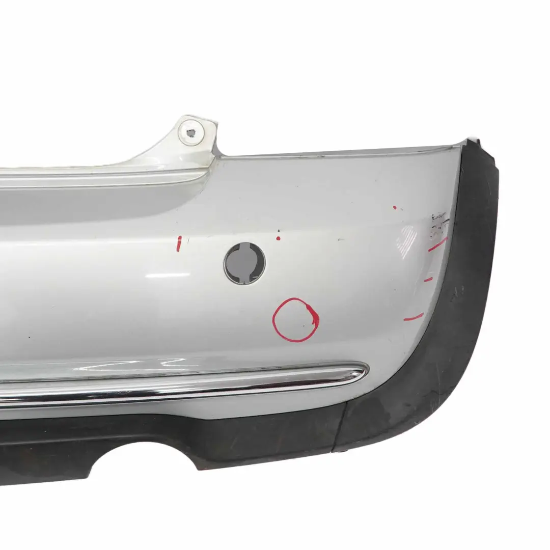 Mini Cooper R50 Stossfänger Hinten Abdeckung Pure Silver Silber Metallic - 900 - SKU 0393503-PS - Teilenummer 0393503