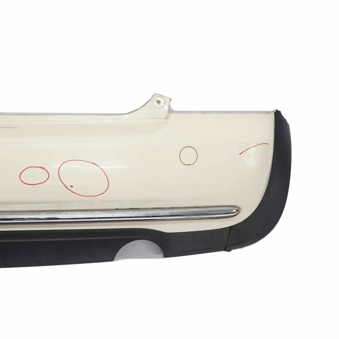  @Rear Bumper Mini R50 Trim Panel Chrome Pepper White - 850 - SKU 0393503-PW - Part number 0393503