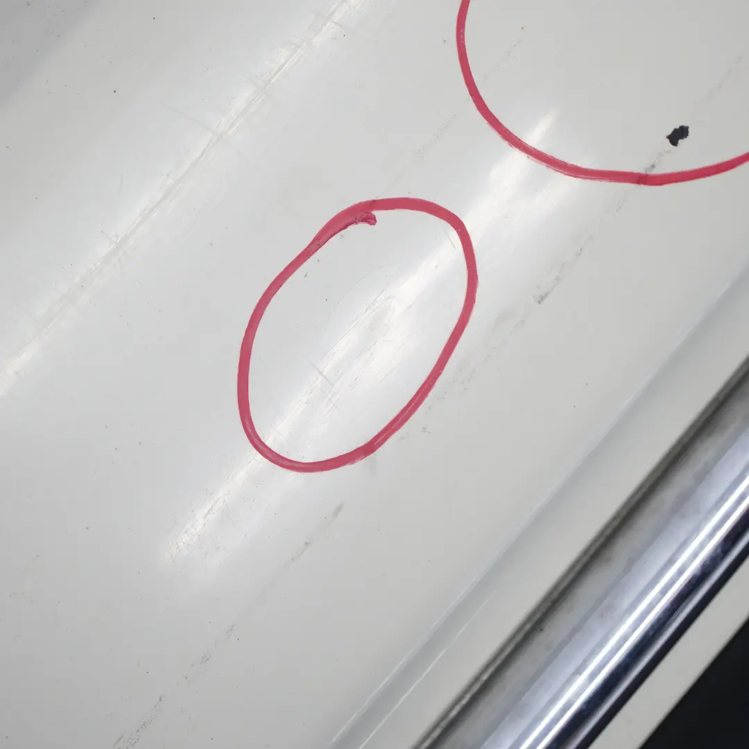 Stossfänger Hinten Abdeckung Pepper White Weiss - 850 für Mini Cooper R50 mit Teilenummer 0393503 Mini Cooper R50 Stossfänger Hinten Abdeckung Pepper White Weiss - 850 - SKU 0393503-PW - Teilenummer 0393503