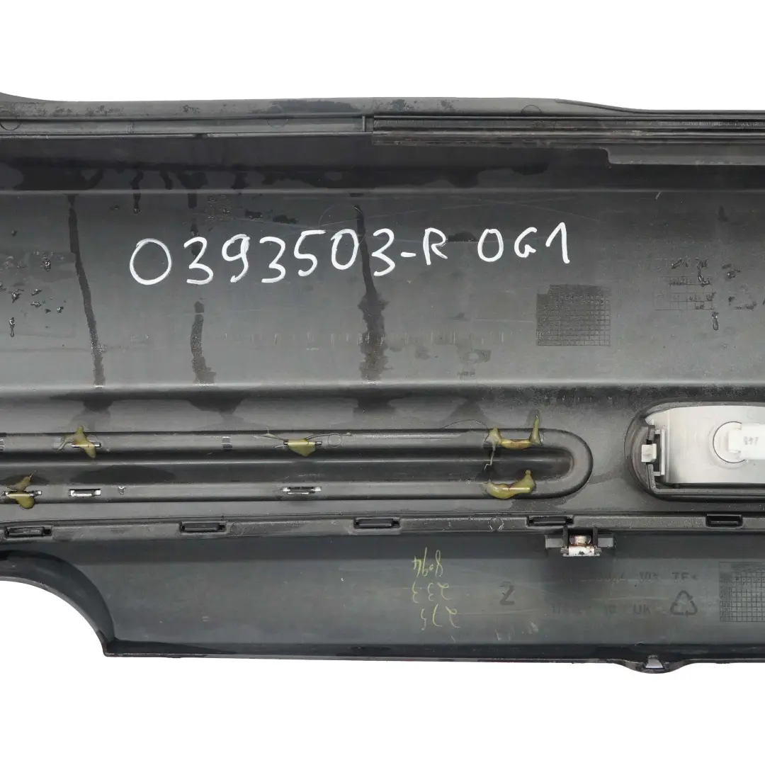 Bumper Mini R50 Trim Panel Chrome Royal Grey Metallic - A48 to Rear with Part number 0393503 Rear Bumper Mini R50 Trim Panel Chrome Royal Grey Metallic - A48 - SKU 0393503-ROG3 - Part number 0393503