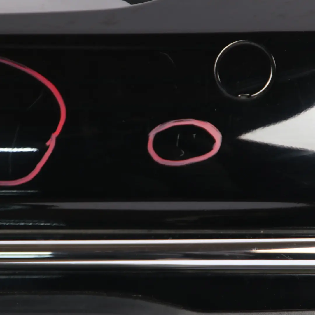 Bumper Mini R50 Trim Panel Chrome Schwarz 2 Black - 668 to Rear with Part number 0393503 Rear Bumper Mini R50 Trim Panel Chrome Schwarz 2 Black - 668 - SKU 0393503-SCH - Part number 0393503