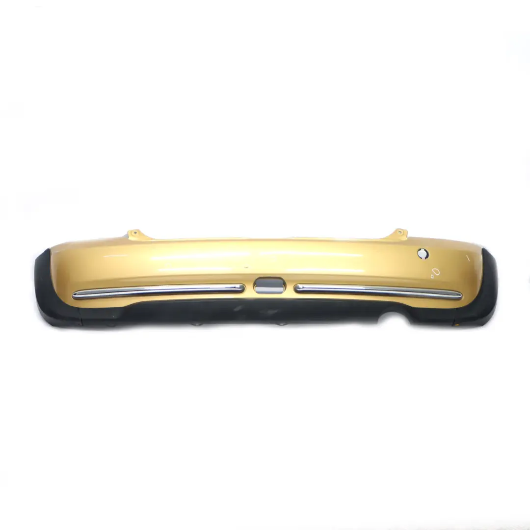 Bumper Mini R50 Trim Panel Chrome Solid Gold Metallic - 859 to Rear with Part number 0393503 Rear Bumper Mini R50 Trim Panel Chrome Solid Gold Metallic - 859 - SKU 0393503-SDB - Part number 0393503