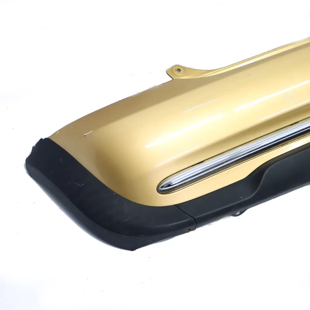 Bumper Mini R50 Trim Panel Chrome Solid Gold Metallic - 859 to Rear with Part number 0393503 Rear Bumper Mini R50 Trim Panel Chrome Solid Gold Metallic - 859 - SKU 0393503-SDB - Part number 0393503