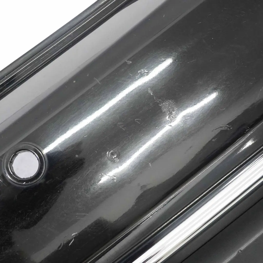 Bumper Trim Panel PDC Trim Covering Schwarz 2 Black - 668 to Mini R50 Rear with Part number 0393504 Mini R50 Rear Bumper Trim Panel PDC Trim Covering Schwarz 2 Black - 668 - SKU 0393504-BLK - Part number 0393504