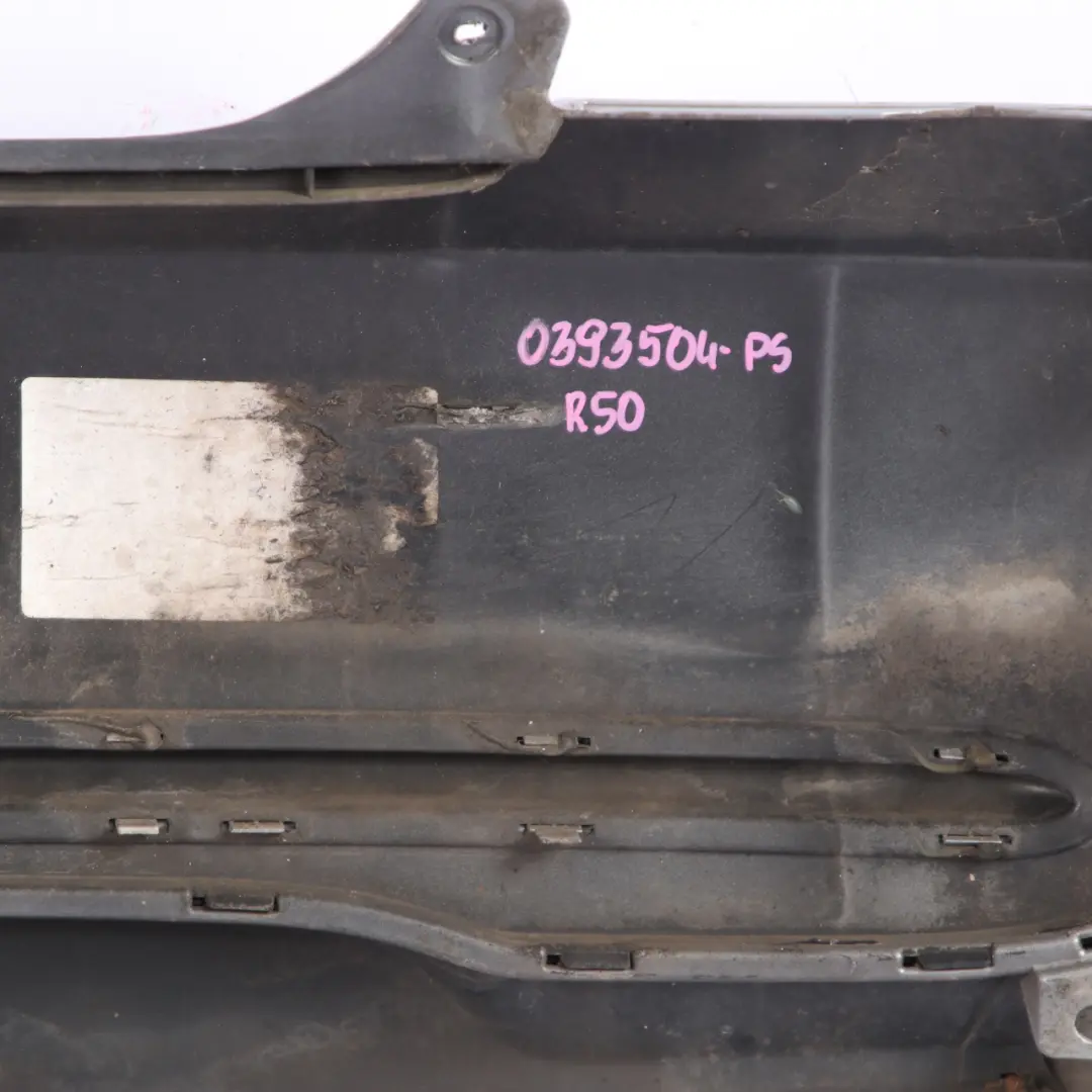 Mini R50 Rear Bumper Trim Panel PDC Pure Silver Metallic - 900 - SKU 0393504-PS - Part number 0393504